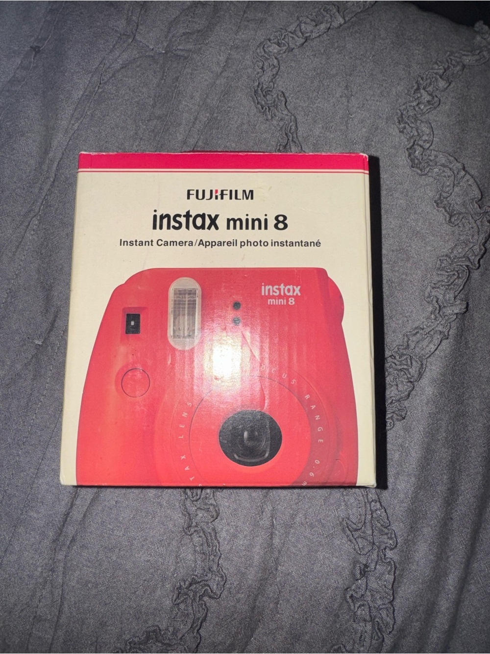 Instax mini 8 Red Instant Camera Box